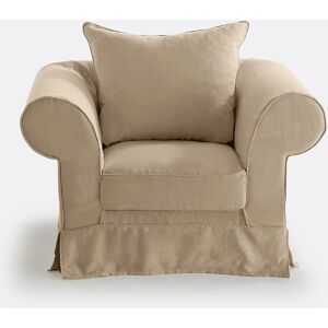 LA REDOUTE INTERIEURS Sillón de lino beige - Tipo de sofá LA REDOUTE INTERIEURS Sillón de lino beige - Tipo de sofá