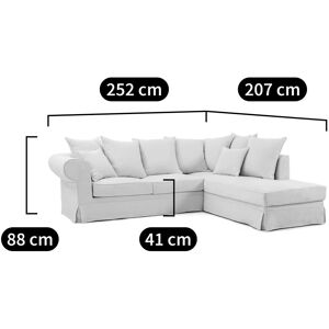 LA REDOUTE INTERIEURS Sofá cama Adélia - Beige, Diseño multifuncional, Lino de calidad LA REDOUTE INTERIEURS Sofá cama Adélia - Beige, Diseño multifuncional, Lino de calidad