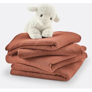 LA REDOUTE INTERIEURS - Kumla - 70x70 cm - marrón - Muslin cloth LA REDOUTE INTERIEURS - Kumla - 70x70 cm - marrón - Muslin cloth