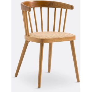 La Redoute Interieurs Sedia Portman in rovere e rattan - Sedia La Redoute Interieurs Sedia Portman in rovere e rattan - Sedia