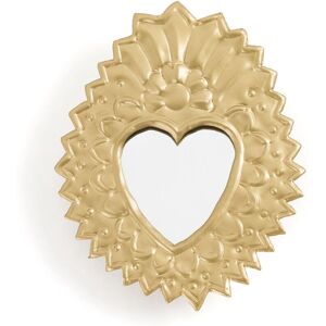 LA REDOUTE INTERIEURS Gelbes Herz Wandspiegel - Wanddekoration LA REDOUTE INTERIEURS Gelbes Herz Wandspiegel - Wanddekoration