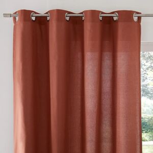 Cortina de algodón de Redoute Interiors con ojales - Siennaerde - 260cm x 135cm - Cortina Cortina de algodón de Redoute Interiors con ojales - Siennaerde - 260cm x 135cm - Cortina