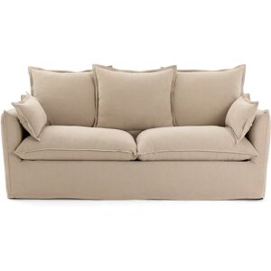 LA REDOUTE INTERIEURS - Odna - Lino grueso - Beige - Sofa LA REDOUTE INTERIEURS - Odna - Lino grueso - Beige - Sofa