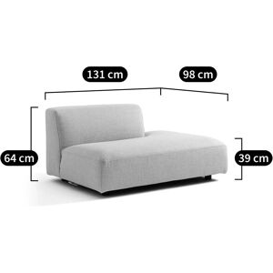 AM.PM Canapé de jardin Leki Petit Mobilier d'extérieur AM.PM Canapé de jardin Leki Petit Mobilier d'extérieur