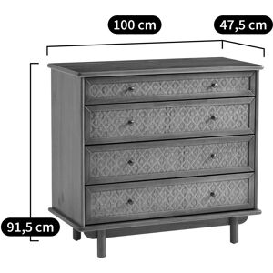 LA REDOUTE INTERIEURS Commode en pin Orient - Rangement vintage LA REDOUTE INTERIEURS Commode en pin Orient - Rangement vintage