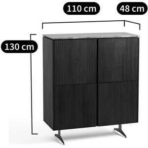 Am.pm Jakto Nogal y Travertino Bar - Bar Cabinet Am.pm Jakto Nogal y Travertino Bar - Bar Cabinet