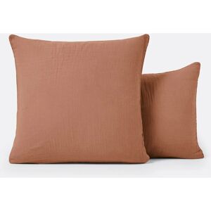 LA REDOUTE INTERIEURS Kumla Funda de Almohada de Gasa de Algodón - 63x63cm LA REDOUTE INTERIEURS Kumla Funda de Almohada de Gasa de Algodón - 63x63cm