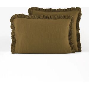 Federa per Guanciale Bambino La Redoute Interieurs Kumla - Mussola di cotone - Verde Federa per Guanciale Bambino La Redoute Interieurs Kumla - Mussola di cotone - Verde