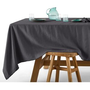 Am.pm Mantel de mesa Suzy - Lino 150x150cm Gris - Mantel Am.pm Mantel de mesa Suzy - Lino 150x150cm Gris - Mantel