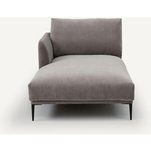 AM.PM - Oscar - Beige - Terciopelo Stonewashed - Chaise longue AM.PM - Oscar - Beige - Terciopelo Stonewashed - Chaise longue
