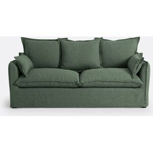 LA REDOUTE INTERIEURS Odna - Verde bosque - Poliéster - Bultex - sofá cama LA REDOUTE INTERIEURS Odna - Verde bosque - Poliéster - Bultex - sofá cama