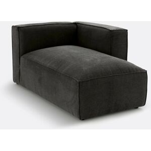 La Redoute Interieurs - Seven - EstructuraTejido Anthracita - Chaise longue La Redoute Interieurs - Seven - EstructuraTejido Anthracita - Chaise longue
