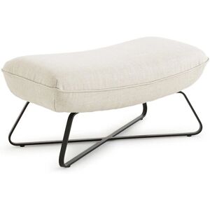 Am.pm Helma Pouf en lin - Revêtu de lin naturel Am.pm Helma Pouf en lin - Revêtu de lin naturel