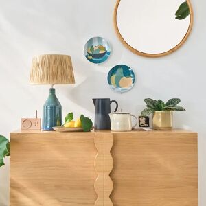 La Redoute Interieurs Omora Servierplatte - Steingut, Beige, 35.5x19cm La Redoute Interieurs Omora Servierplatte - Steingut, Beige, 35.5x19cm