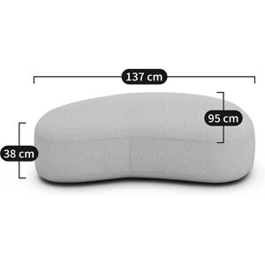 AM.PM Reposapiés de chenilla reciclada Rosebury - Asiento AM.PM Reposapiés de chenilla reciclada Rosebury - Asiento
