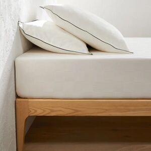 La Redoute Interieurs Lenzuolo sotto in cotone satinato - Tartan - 300 fili La Redoute Interieurs Lenzuolo sotto in cotone satinato - Tartan - 300 fili