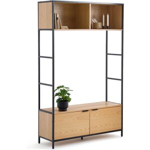 LA REDOUTE INTERIEURS Meuble TV modulable avec 2 compartiments - Beige LA REDOUTE INTERIEURS Meuble TV modulable avec 2 compartiments - Beige