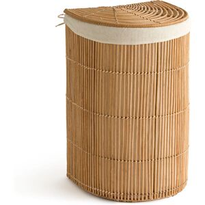 LA REDOUTE INTERIEURS Panier à linge en rotin - Demi-lune, Beige LA REDOUTE INTERIEURS Panier à linge en rotin - Demi-lune, Beige