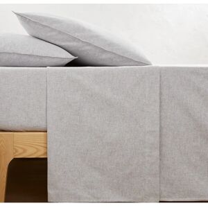La Redoute Interiors - Clara - 270 x 290 cm - Gris jaspeado - Sábana La Redoute Interiors - Clara - 270 x 290 cm - Gris jaspeado - Sábana
