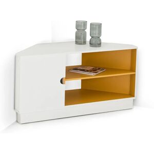 La Redoute Intérieurs Mueble de TV Esquinero Blanco - Mueble TV La Redoute Intérieurs Mueble de TV Esquinero Blanco - Mueble TV