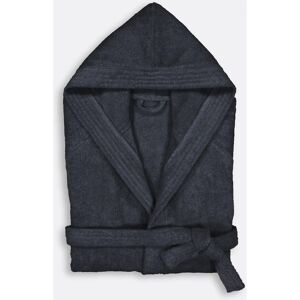 LA REDOUTE INTERIEURS Albornoz con capucha, de rizo 450 g/m2, Haxel - Negro LA REDOUTE INTERIEURS Albornoz con capucha, de rizo 450 g/m2, Haxel - Negro