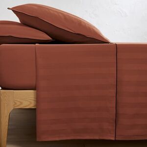 La Redoute Interiors - Victor Rayas - Rojo - 240 x 290 cm - Satén de algodón Flat sheet La Redoute Interiors - Victor Rayas - Rojo - 240 x 290 cm - Satén de algodón Flat sheet