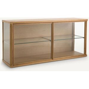 Vitrine Iéna en Chêne AM.PM avec Marbre Optionnel Vitrine Iéna en Chêne AM.PM avec Marbre Optionnel