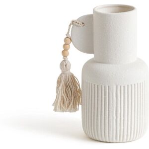 LA REDOUTE INTERIEURS Objet décoratif en céramique Malio - 20cm - Blanc LA REDOUTE INTERIEURS Objet décoratif en céramique Malio - 20cm - Blanc
