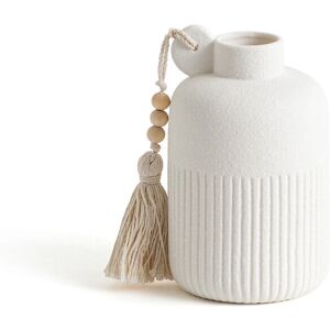 Decoración de cerámica blanca La Redoute Interieurs - 16,6cm - Hecho a mano Decoración de cerámica blanca La Redoute Interieurs - 16,6cm - Hecho a mano