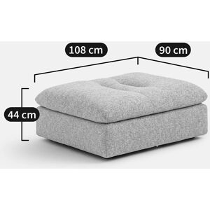 Am.pm Giuliano Beige Reposapiés Modular - Reposapiés Modular Am.pm Giuliano Beige Reposapiés Modular - Reposapiés Modular