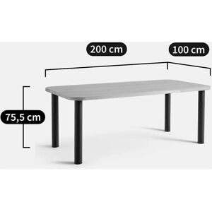 La Redoute Interiors Table à Manger Alzar - 6-8 Personnes La Redoute Interiors Table à Manger Alzar - 6-8 Personnes