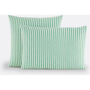 Housse de Coussin en Coton La Redoute Interiors Soizic Vert - 50x70/63x63 cm Housse de Coussin en Coton La Redoute Interiors Soizic Vert - 50x70/63x63 cm
