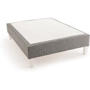 Redoute Interieurs Cama Boxspring - Gris - Calidad Premium, 26cm de altura Redoute Interieurs Cama Boxspring - Gris - Calidad Premium, 26cm de altura