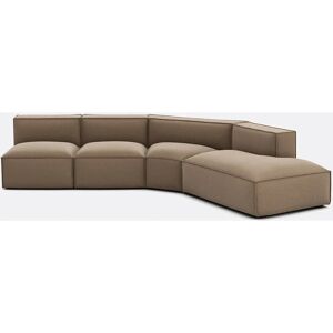 La Redoute Interieurs - Seven - Taupe - Tela texturizada - Sofá La Redoute Interieurs - Seven - Taupe - Tela texturizada - Sofá
