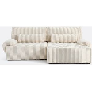 LA REDOUTE INTERIEURS Sofá cama esquinero beige - Sofá cama LA REDOUTE INTERIEURS Sofá cama esquinero beige - Sofá cama