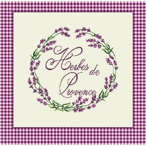 Mondial Tissus - Herbes de Provence Jacquard - Tissu Mondial Tissus - Herbes de Provence Jacquard - Tissu