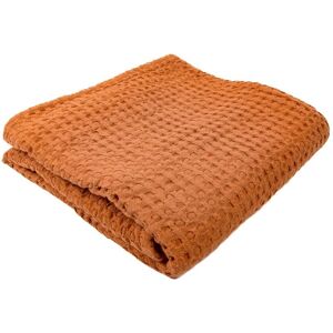 Mondial Tissus - Drap Nid Abeille - marron - bath towel Mondial Tissus - Drap Nid Abeille - marron - bath towel