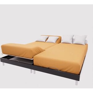 Soleil d'Ocre Mustard Cotton Fitted Sheet - Bed Linen Soleil d'Ocre Mustard Cotton Fitted Sheet - Bed Linen