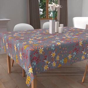 SOLEIL DOCRE Square Multicolor Water-Resistant Tablecloth - Tablecloth SOLEIL DOCRE Square Multicolor Water-Resistant Tablecloth - Tablecloth