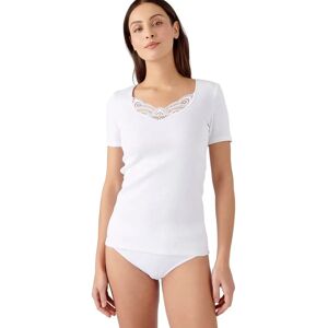 T-shirt thermique Damart Grade 3 Blanc à manches courtes - Femmes T-shirt thermique Damart Grade 3 Blanc à manches courtes - Femmes