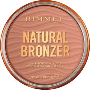 Rimmel London Natural Bronzer - Face Bronzer with Illuminating Particles - Sunlight - Bronzer Rimmel London Natural Bronzer - Face Bronzer with Illuminating Particles - Sunlight - Bronzer