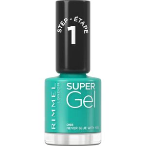 Rimmel London Super Gel - Never Blue With You - Long-lasting Nail Polish Rimmel London Super Gel - Never Blue With You - Long-lasting Nail Polish