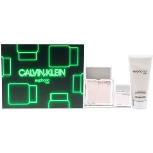 Calvin Klein Euphoria Men Eau de Toilette - 3 Pc Gift Set Calvin Klein Euphoria Men Eau de Toilette - 3 Pc Gift Set