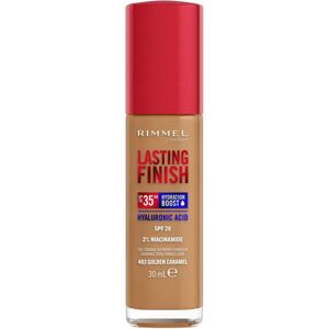 Rimmel Lasting Finish 35H Hydration Boost Foundation - Hydrating SPF 20 - Golden Caramel Rimmel Lasting Finish 35H Hydration Boost Foundation - Hydrating SPF 20 - Golden Caramel