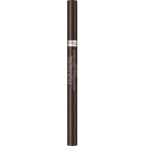 Rimmel London Brow This Way Dark Brown Eyebrow Pencil - Eyebrow Makeup Rimmel London Brow This Way Dark Brown Eyebrow Pencil - Eyebrow Makeup