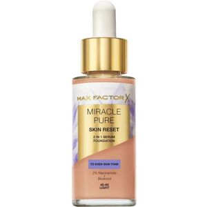 Max Factor Miracle Pure Light Foundation - Skin Reset Max Factor Miracle Pure Light Foundation - Skin Reset