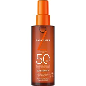 Lancaster Sun Beauty Body Droge Olie SPF 50 - Zonnebrandolie Lancaster Sun Beauty Body Droge Olie SPF 50 - Zonnebrandolie
