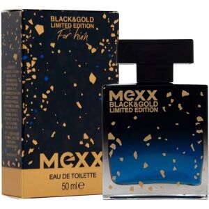Mexx Black & Gold Pour Hommes Édition Limitée Eau De Toilette - Publicité Mexx Black & Gold Pour Hommes Édition Limitée Eau De Toilette - Publicité