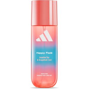 adidas Vibes Happy Feels Body Spray - Body & Hair Mist for Women adidas Vibes Happy Feels Body Spray - Body & Hair Mist for Women