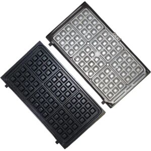 Plaques à Gaufres Tefal - 2 Pièces pour Gaufrier et Croque-Monsieur - Publicité Plaques à Gaufres Tefal - 2 Pièces pour Gaufrier et Croque-Monsieur - Publicité